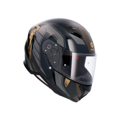 Casco SH-890 Hunter edge black gold shiro