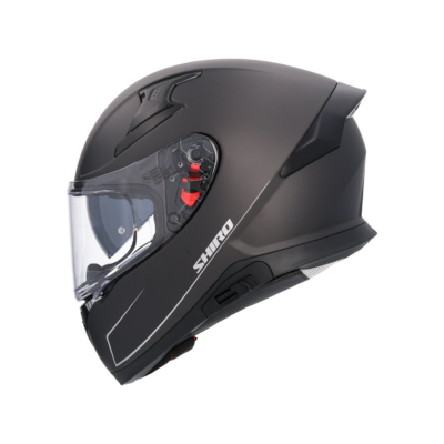 Casco Katana negro mate + 1extra visor included shiro