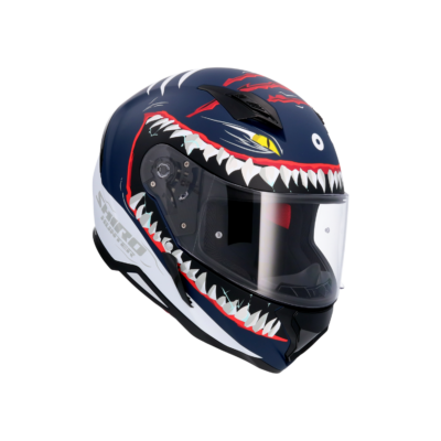 Casco SH-890 Hunter shark dark blue shiro