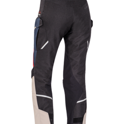 Pantalon EDDAS grege navy negro rojo ixon