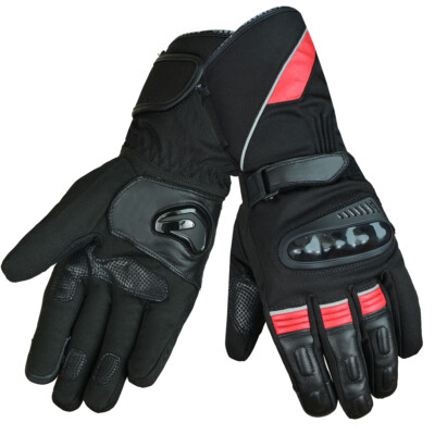 Guantes gm241r Nova negro rojo invierno goyamoto