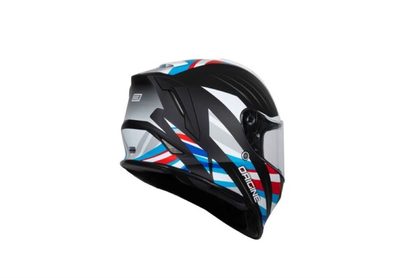 Casco integral infantil dinamo kid foolish negro blanco origin - Imagen 2