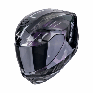 Exo-391 casco integral clutter negro camaleonte scorpion