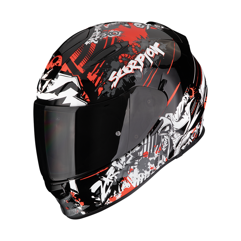 Exo-491 casco integral scorpion spector rojo