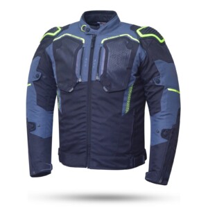 Chaqueta Race man fluor gris negro Degend
