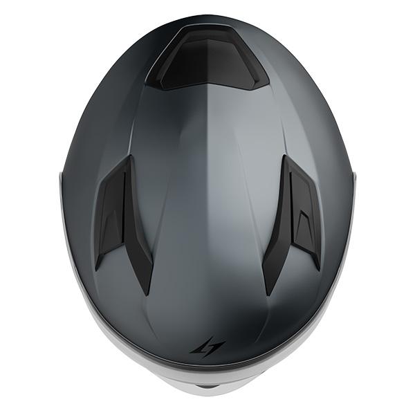 Casco modular Spin evo gris gunmetal mate stormer - Imagen 3