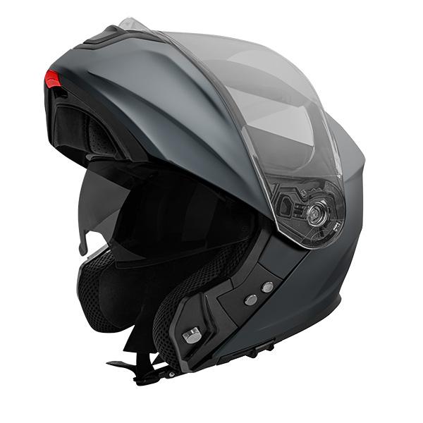 Casco modular Spin evo gris gunmetal mate stormer