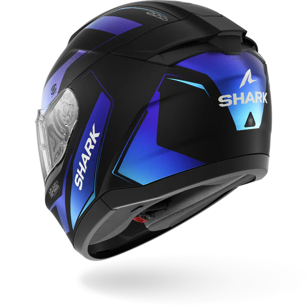 Ridill 2 Mekarium casco integral azul mate Shark - Imagen 4