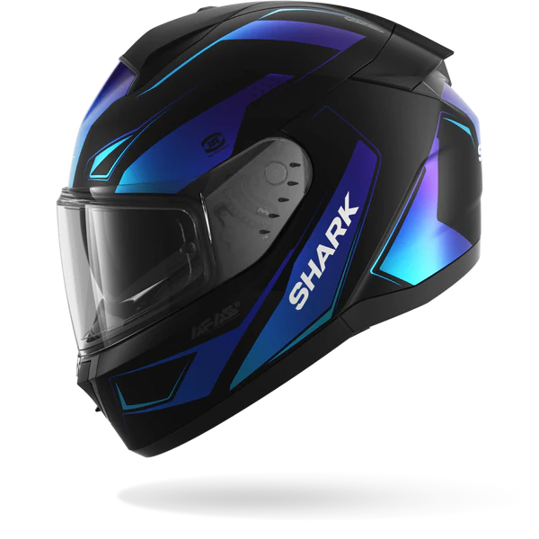 Ridill 2 Mekarium casco integral azul mate Shark - Imagen 2