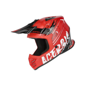Casco Profile infantil para cross y enduro rojo acerbis