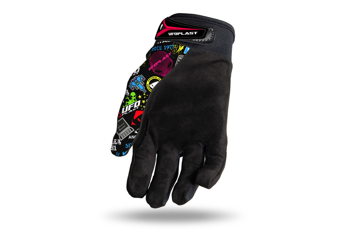 Guantes Skyline motocross grafic UFO - Imagen 2