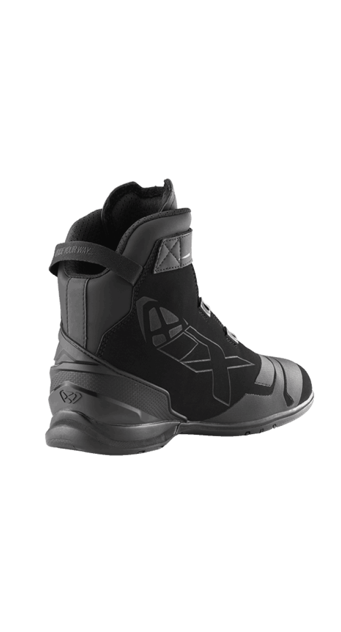 Botas Bull 2 impermeable ultra negro antracita Ixon - Imagen 2