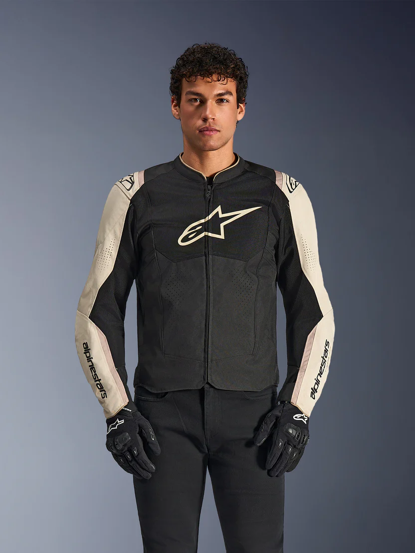 T-SPS Air V2 chaqueta de verano negro beige Alpinestar - Imagen 3