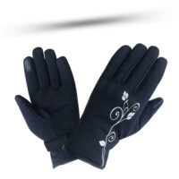 Guantes lady 1 de degend negro/blanco mujer