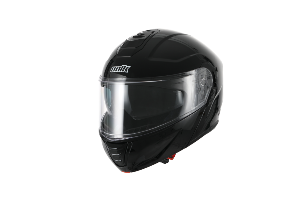 Casco modular unik con gafas solar comet negro