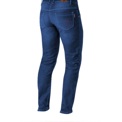 Tejano TOWN pantalón vaquero para moto azul