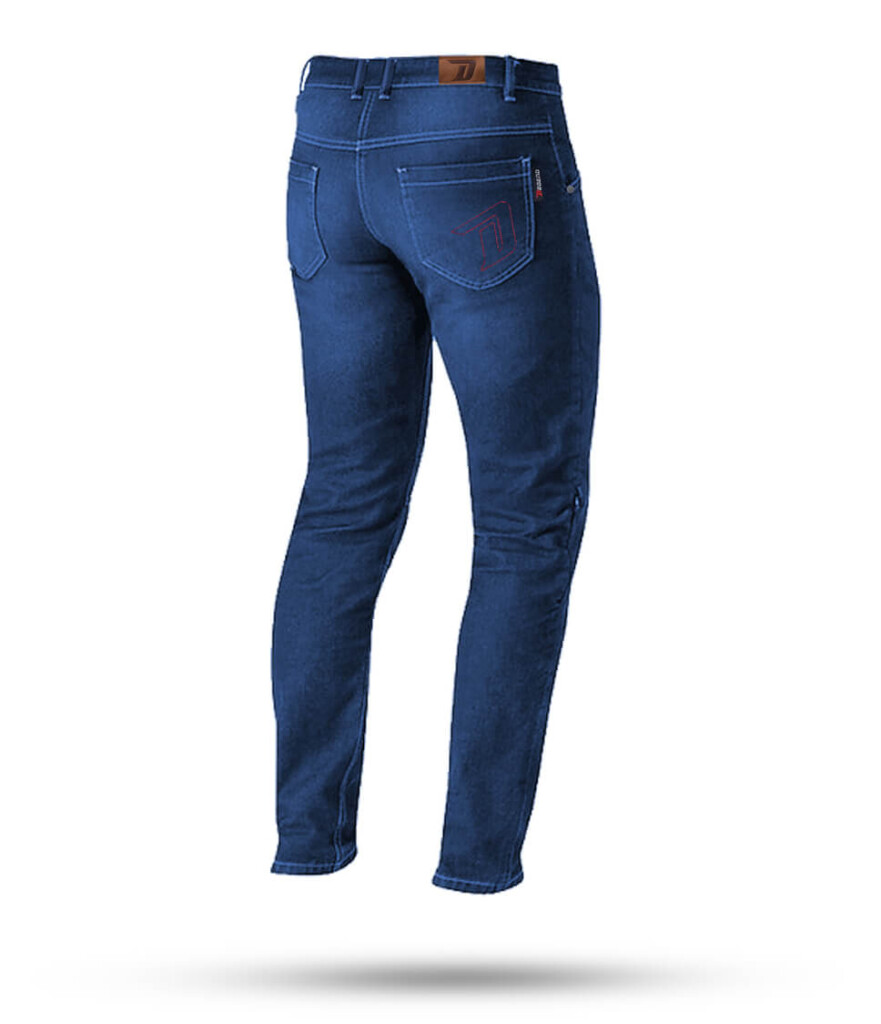 Tejano TOWN pantalón vaquero para moto azul