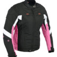 CHAQUETA DE CORDURA PARA CHICAS 100% IMPERMEABLE Y PROTECCIONES CE