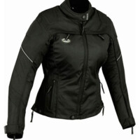 CHAQUETA DE MOTO PARA CHICAS EN CORDURA 100% IMPERMEABLE