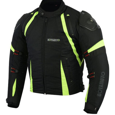 CHAQUETA DE MOTO EN CORDURA CON PROTECTORES EXTERIORES DE TPU Y TITANIO