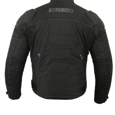 Chaqueta de moto deportiva con protectores exteriores de tpu y titanio