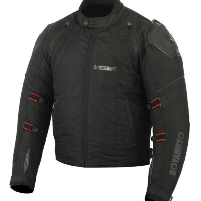 CHAQUETA DE MOTO DEPORTIVA CON PROTECTORES EXTERIORES DE TPU Y TITANIO