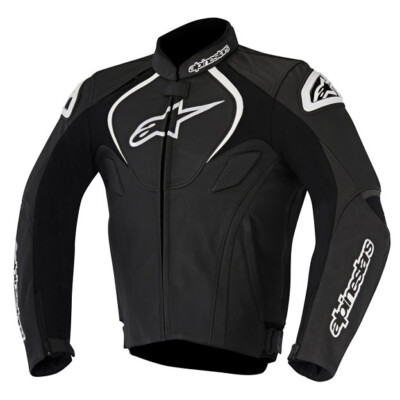 CHAQUETA ALPINESTARS JAWS LEATHER BLACK PIEL