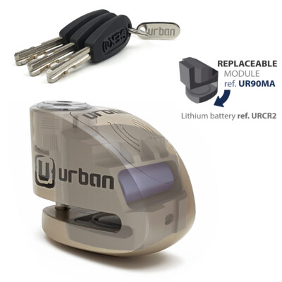 Disk lock con alarma  urban