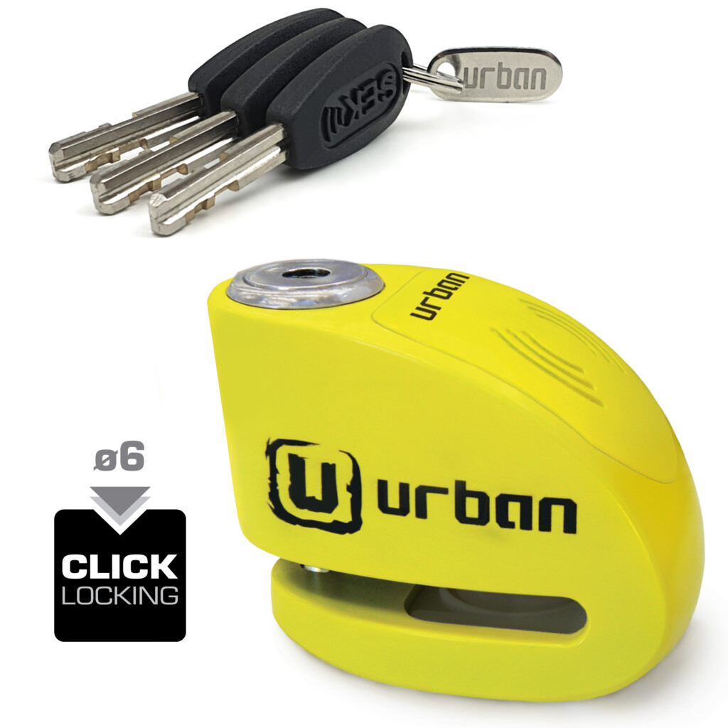 Disk lock con alarma UR906Y URBAN