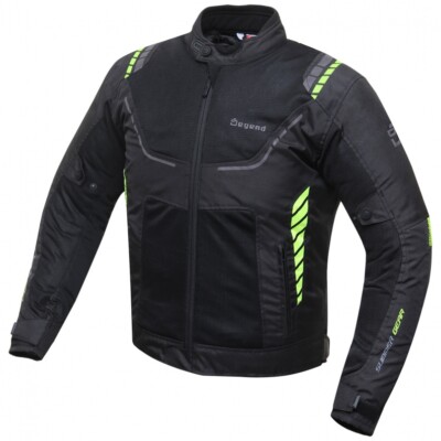 Chaqueta BREEZE degend negro fluor perforado verano