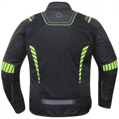 Chaqueta BREEZE degend negro fluor perforado verano