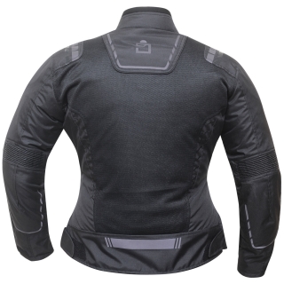 Chaqueta BREEZE degend negro perforado verano lady