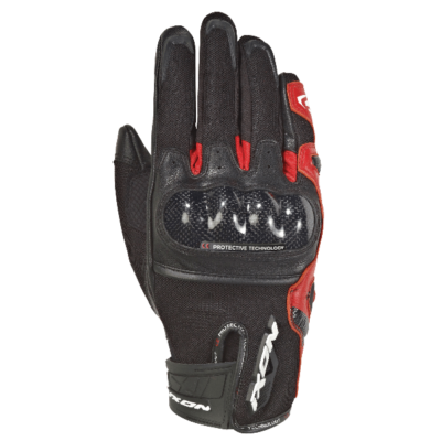 Guantes Ixon Rs rise air verano hombre (men) negro/rojo