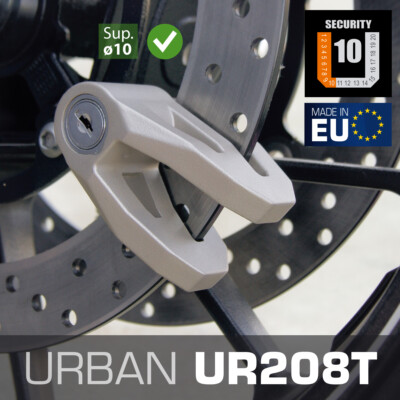 Pinza antirrobo de disco UR208T URBAN