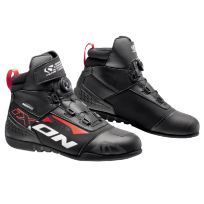 Botas ranker wp negro/blanco/rojo ixon