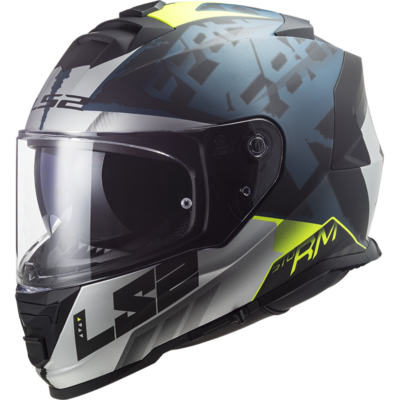 SPRINTER FF800 strom casco integral matt black silver cobalt