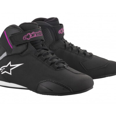 Stella sektor botas alpinestar fucsia/negra lady