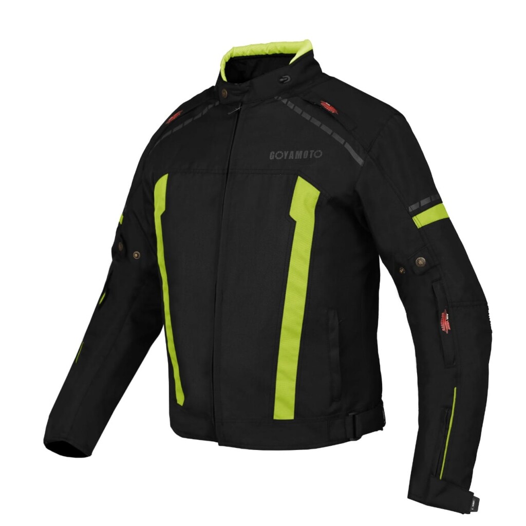 VALIANT chaqueta de cordura cazadora negro/fluor amarillo