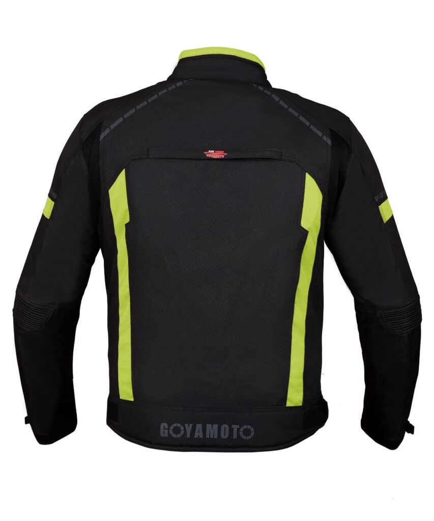 VALIANT chaqueta de cordura cazadora negro/fluor amarillo