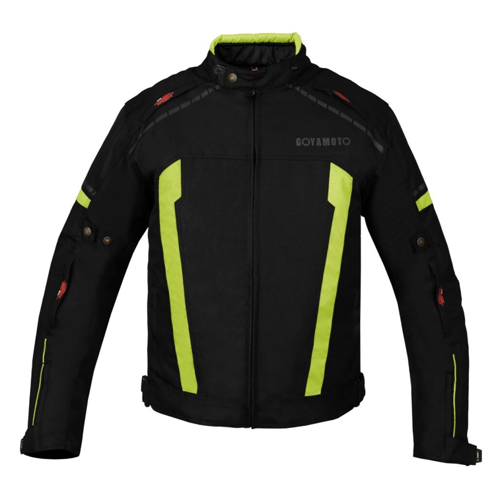 VALIANT chaqueta de cordura cazadora negro/fluor amarillo