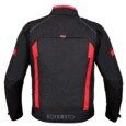 VALIANT chaqueta de cordura cazadora negro/rojo
