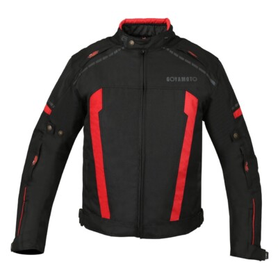 VALIANT chaqueta de cordura cazadora negro/rojo