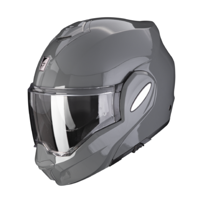 EXO-TECH Casco convert/abatible gris cemento