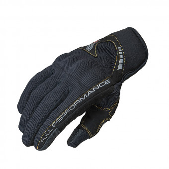 Guantes garibaldi X-SCAPE tejido elástico Spandex verano lady negro