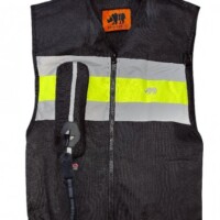 Chaleco airbag MIRAGE negro rock tool