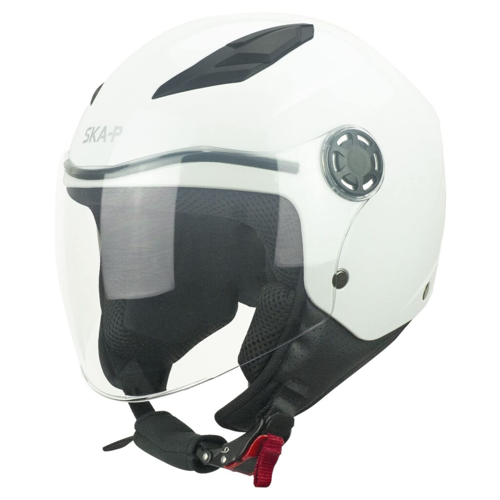 2MHA mono casco jet SKA-P juvenil blanco