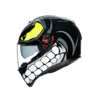 K3 SV multi angry black casco integral agv e2205