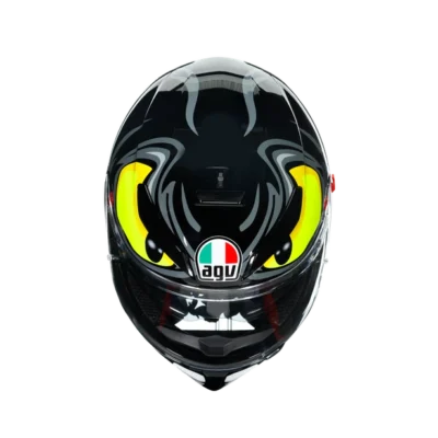 K3 SV multi angry black casco integral agv e2205