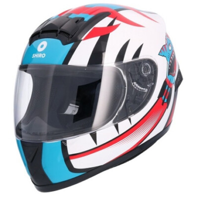 SH-829 Casco integral Shiro skyshark juvenil