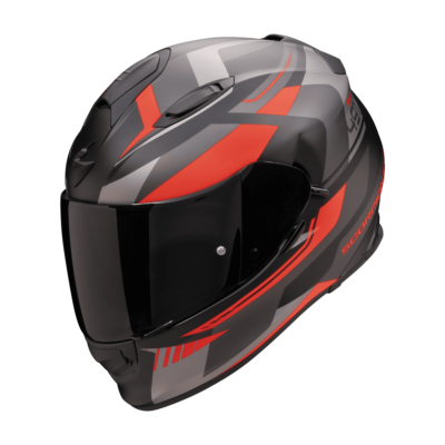 Exo-491 casco integral scorpion Abilis rojo/negro